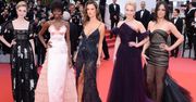 Cannes 2018. Gwiazdy na premierze filmu " A Star Wars Story": Emilia Clarke, Elizabeth Debicki, Michelle Rodriguez, Alessandra Ambrosio, Maria Borges