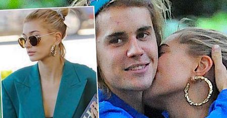 Piękna żona Justina Biebera pomyka po Los Angeles w garniturze polskiej marki! Tylko czy to jest jej rozmiar?