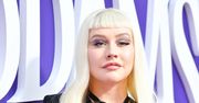 Christina Aguilera w gotyckim wydaniu na premierze "Rodziny Addamsów"