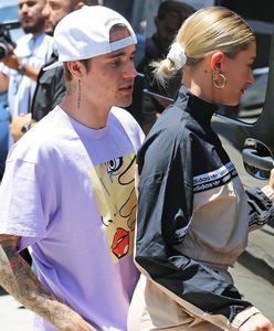 Justin Bieber nie umie utrzymać rąk przy sobie. Złapał żonę za pośladek