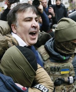 Były prezydent Gruzji zatrzymany w Kijowie. "Wyważyli drzwi, uciekł na dach"