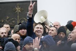 Były prezydent Gruzji przeszedł pod parlament. Chce obalenia Poroszenki