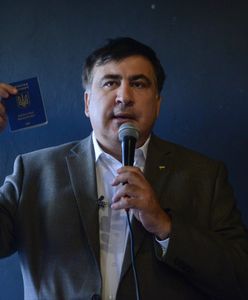 Ukraina chce odebrać Saakaszwilemu paszport. Zrobi to, gdy wjedzie do kraju