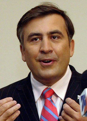 Saakaszwili ponownie wybrany prezydentem