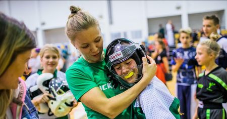 Modelka z czarnym pasem. Teraz uczy trzylatków kickboxingu