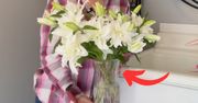 Stosuję florystyczny trik. Dzięki niemu lilie długo stoją w wazonie