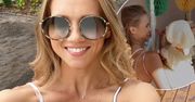 Agnieszka Kaczorowska urządziła Emilce urodziny jak z bajki. W krainie motyli jej najbliżsi świętowali roczek