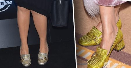 Już dwie polskie gwiazdy pokochały metaliczne pantofelki Gucci. Takie buty dla księżniczek to idealna propozycja na karnawał