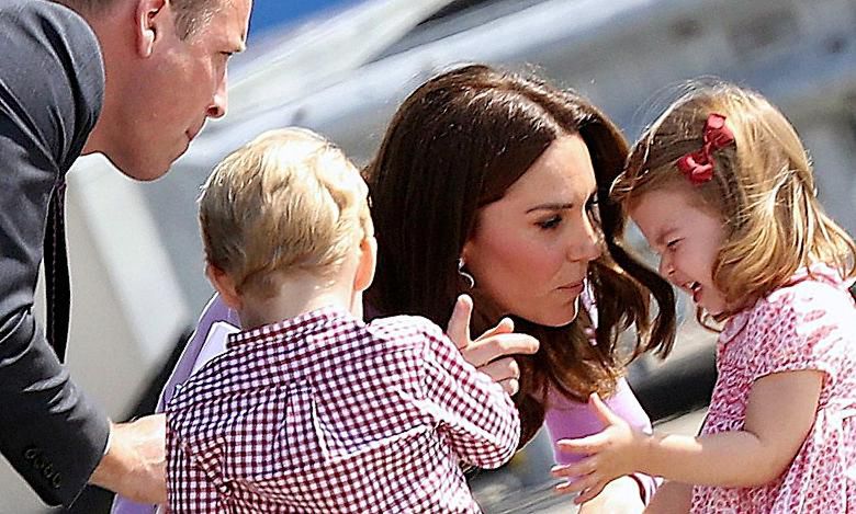 Księżna Kate, książę William, dzieci George i Charlotte