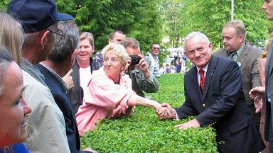 Premier Leszek Miller na Mazurach