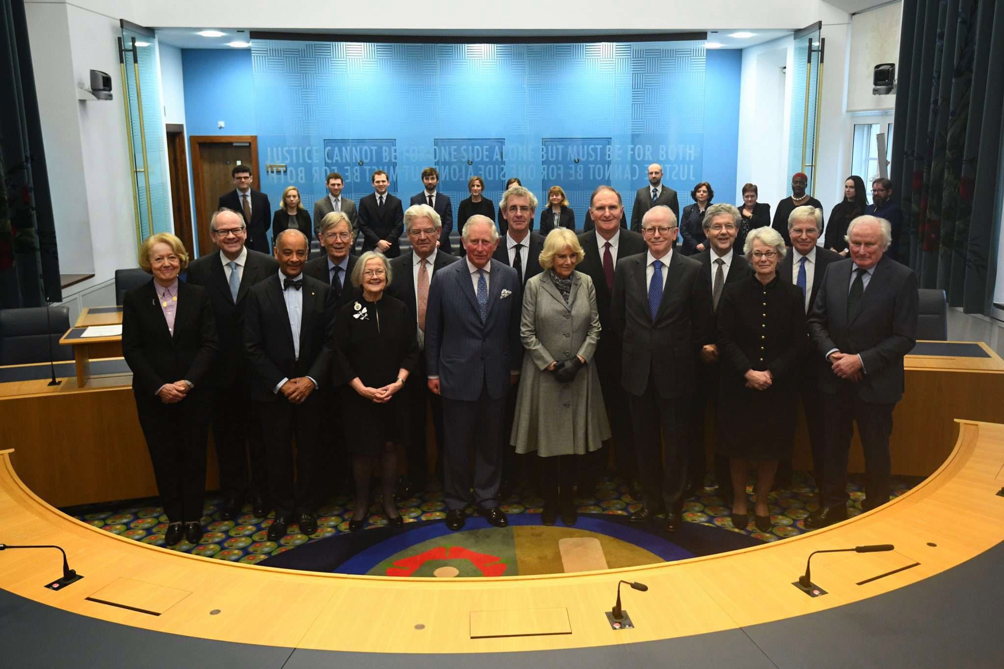 Księżna Camilla i książę Karol w Sądzie Najwyższym