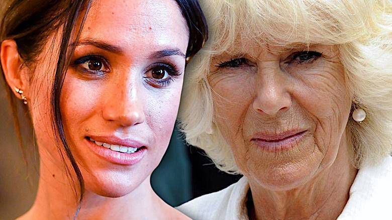 Meghan Markle i księżna Camilla