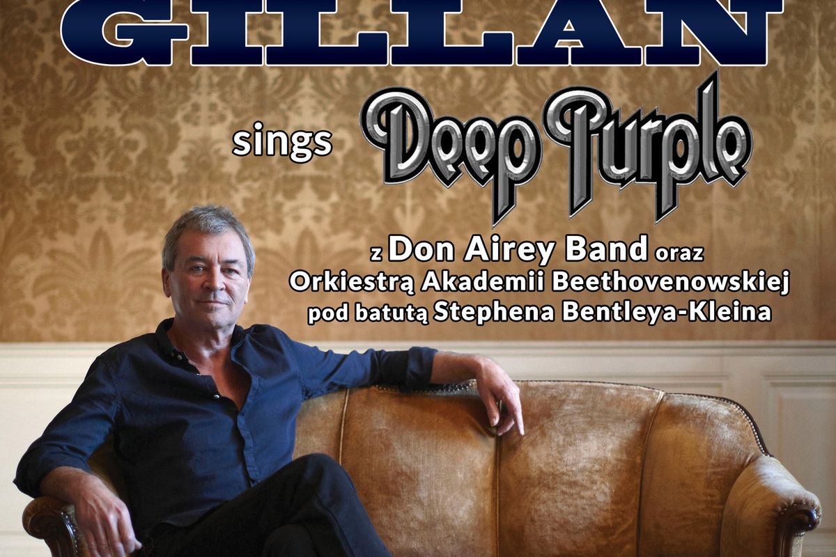 Ian Gillan w Polsce z utworami Deep Purple - informacje o koncercie