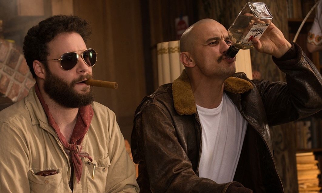Seth Rogan i James Franco w "Zeroville" - obaj nominowani w kategoriach aktorskich, a Franco także jako reżyser