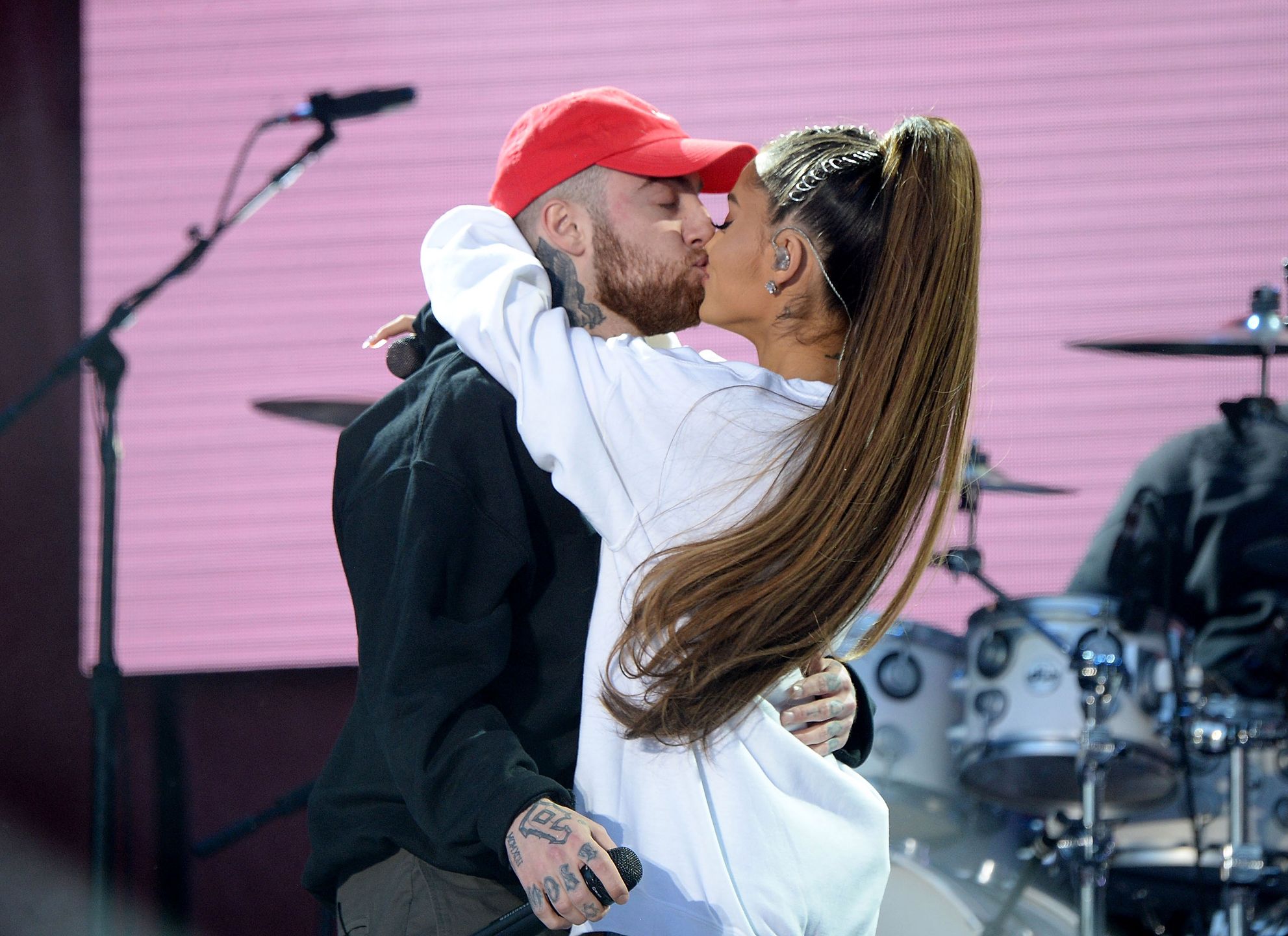 performs on stage during the One Love Manchester Benefit Concert at Old Trafford on June 4, 2017 in Manchester, England. 