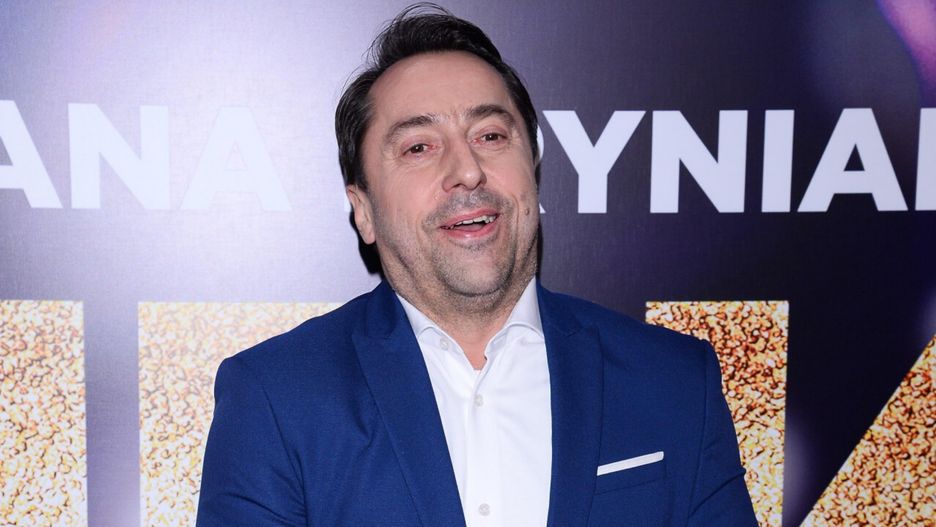 Marcin Miller na premierze filmu "Zenek"