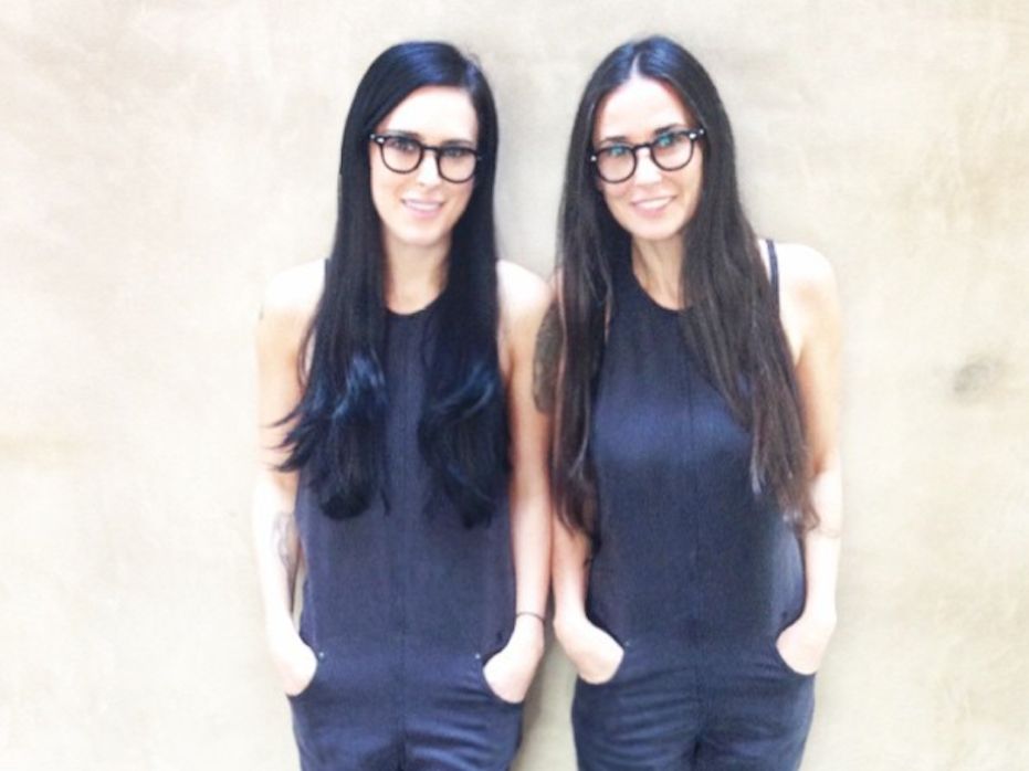 Demi Moore i Rumer Willis