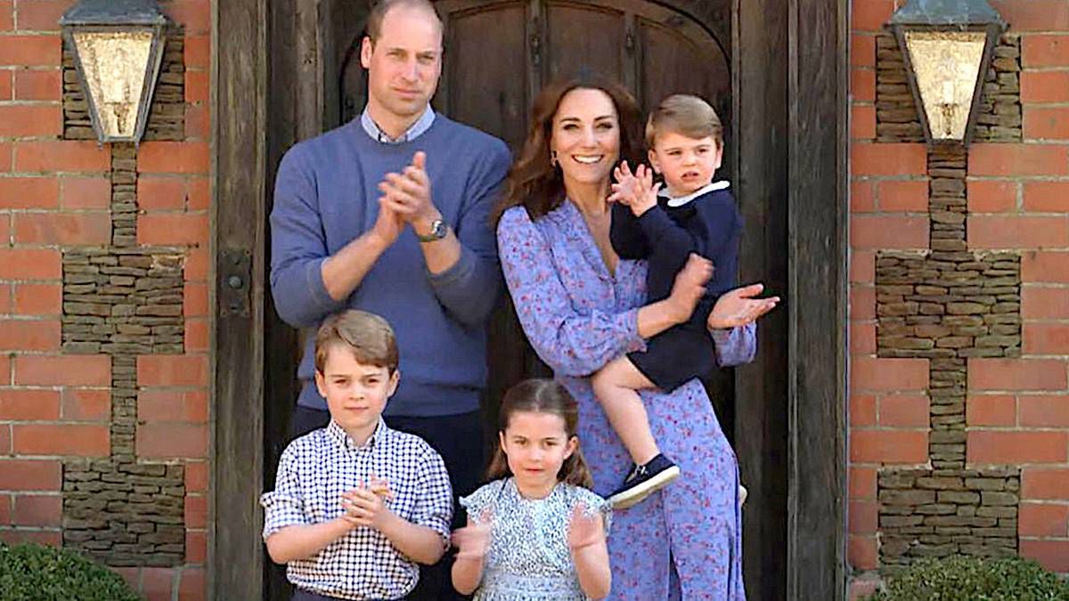 Kate i William z dziećmi