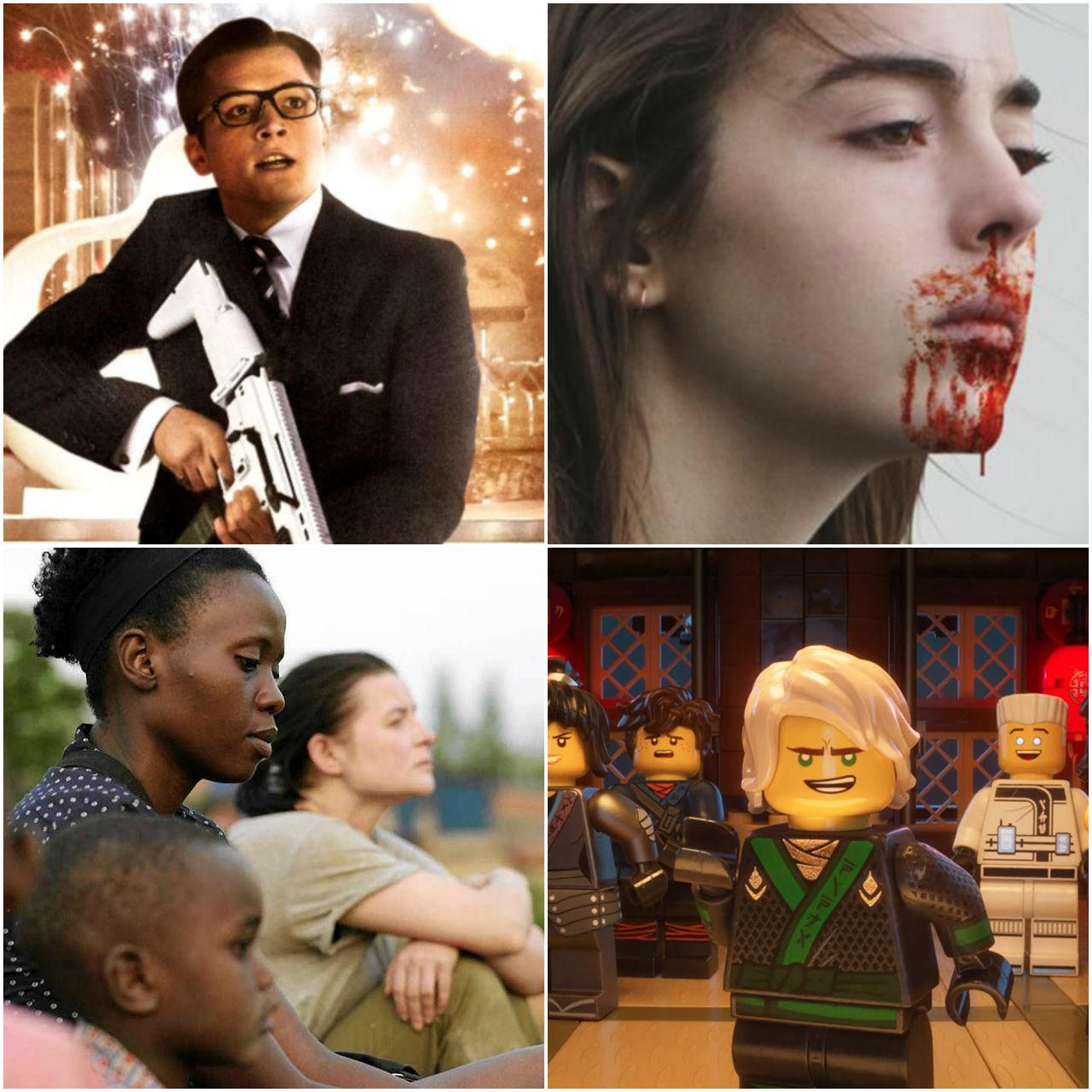 Na co iść do kina? "Kingsman: Złoty krąg", "Mięso", "Ptaki śpiewają w Kigali", "LEGO® NINJAGO: FILM"