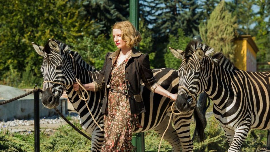 Jessica Chastain jako Antonina Żabińska 