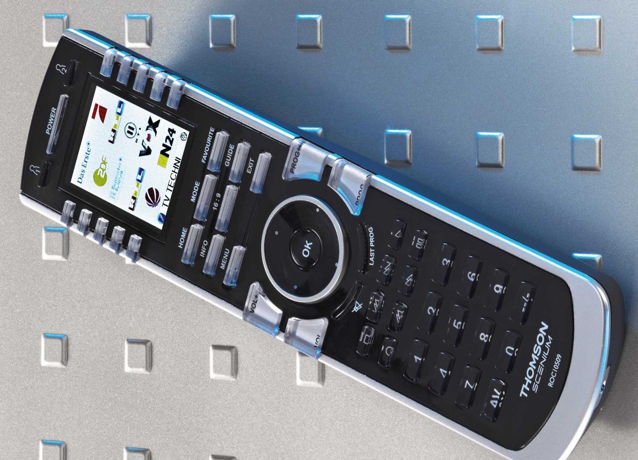 Pilot z kolorowym ekranem LCD