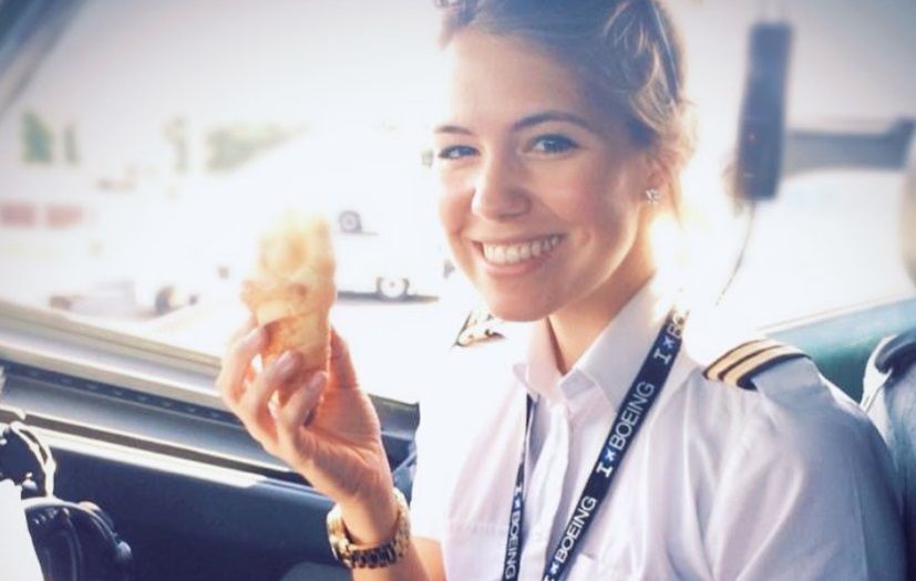 Śliczna pani pilot uwodzi na Instagramie. "Chcę inspirować innych"