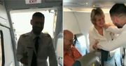 Rodzice pilota na pokładzie samolotu. Poruszające spotkanie chwyta za serce!