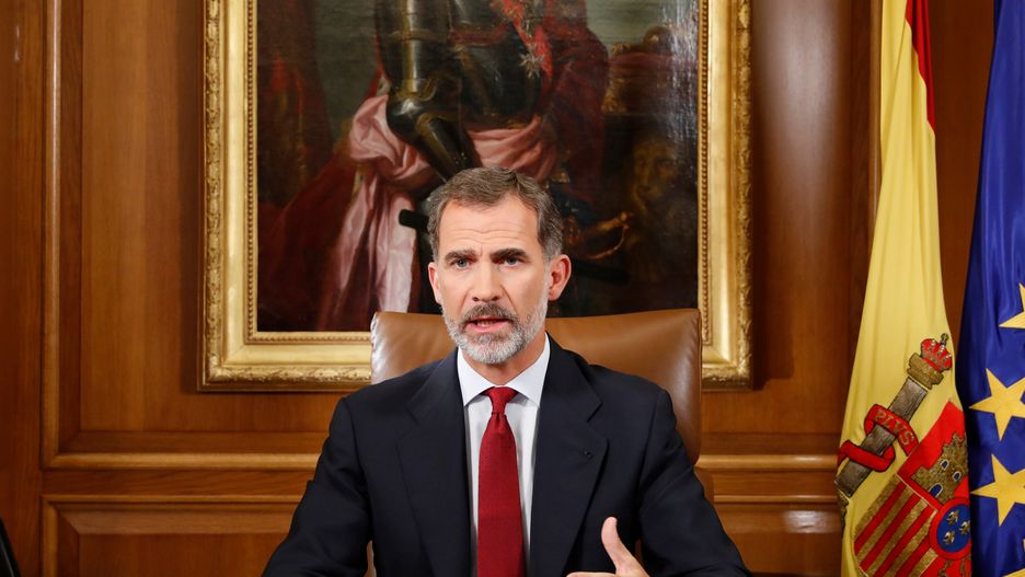 Król Hiszpanii o referendum w Katalonii