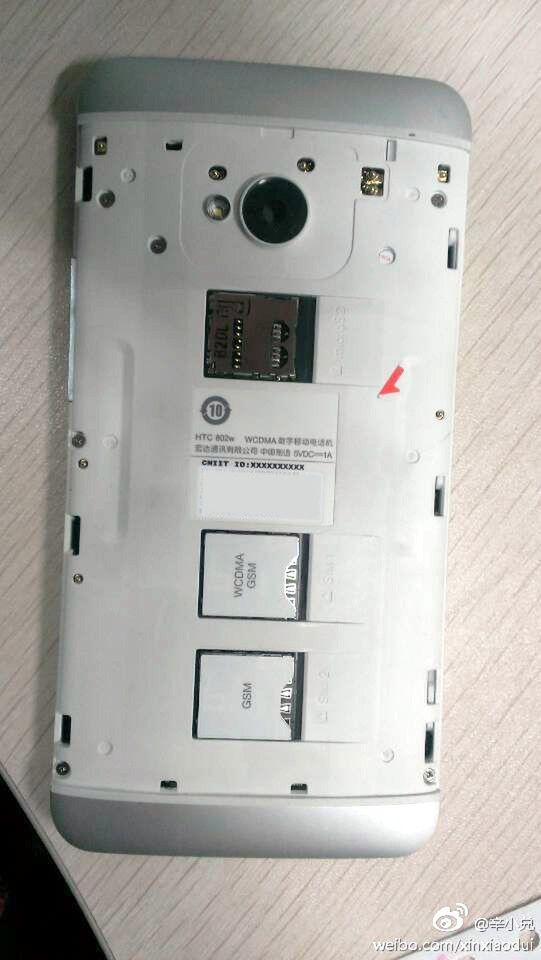 HTC One w wersji dla Chin z dual SIM i microSD