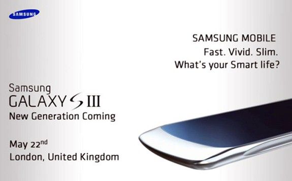 Samsung Galaxy S III - zupełnie nowy design i premiera 22 maja?