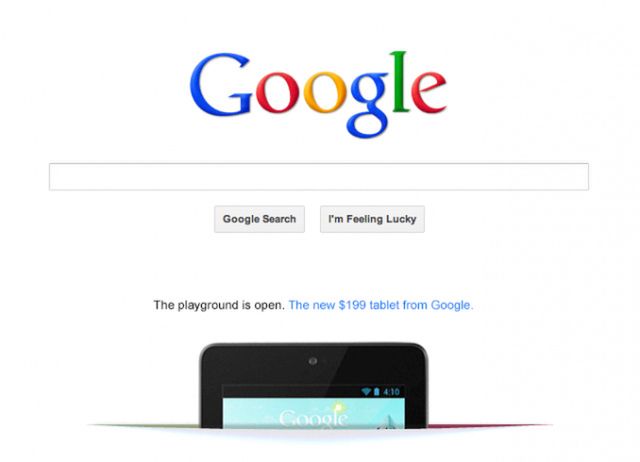 Legendarna "biała przestrzeń" Google'a została skażona reklamą!
