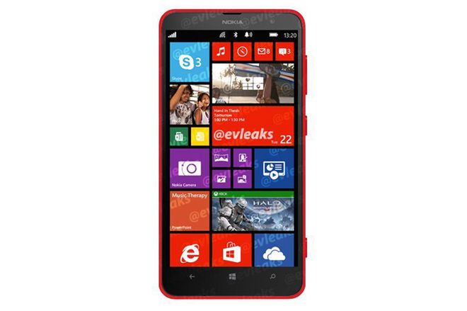 Nokia Lumia 1320 na zdjęciu