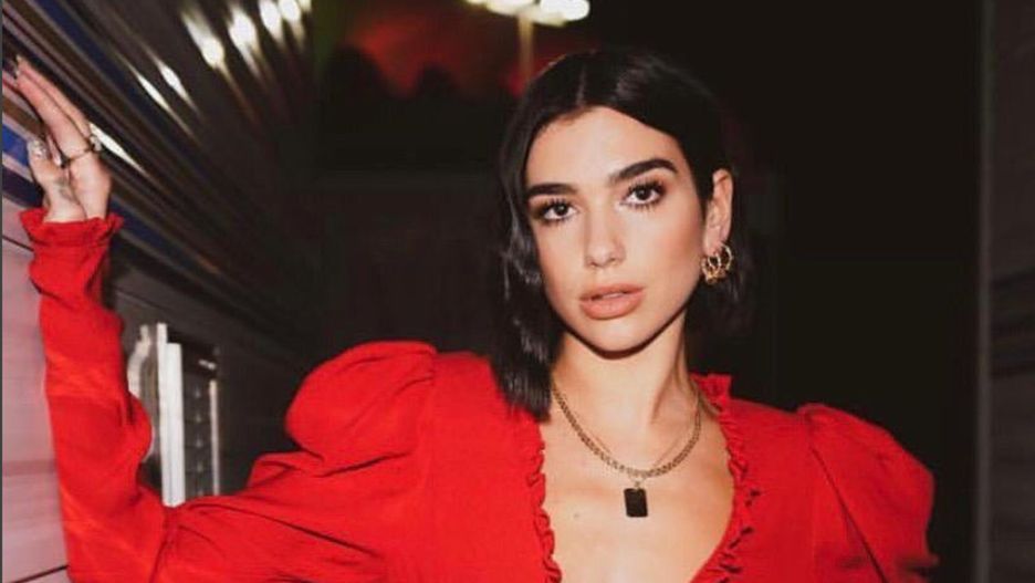 Dua Lipa w sukience polskiej projektantki