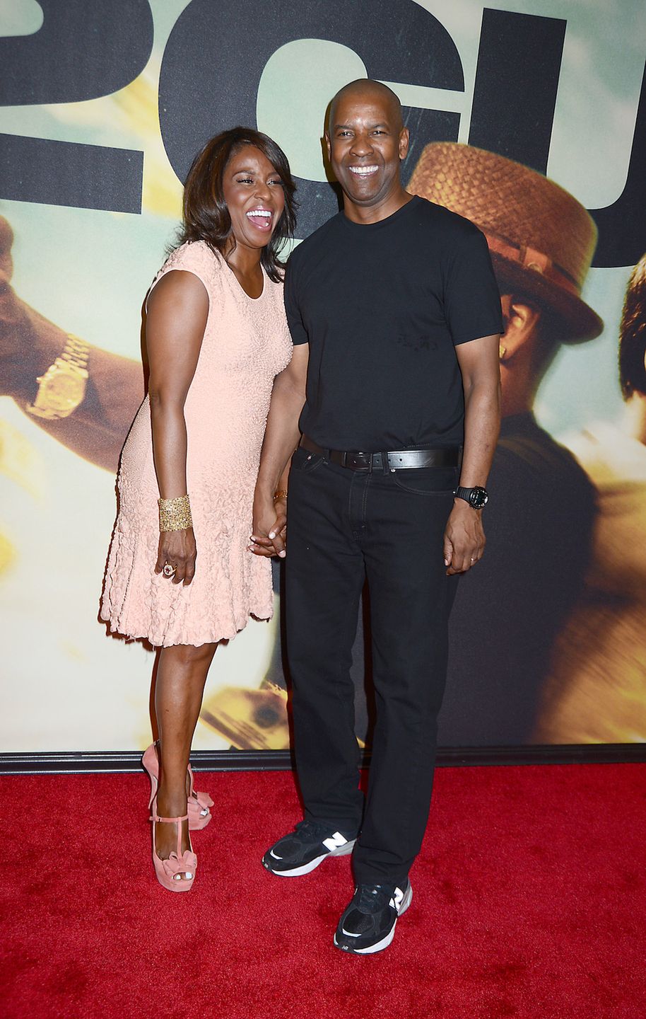 Denzel Washington z żoną Paulettą
