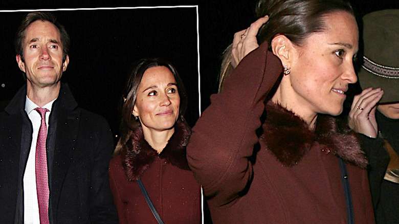 Pippa Middleton po porodzie na świątecznej kolacji