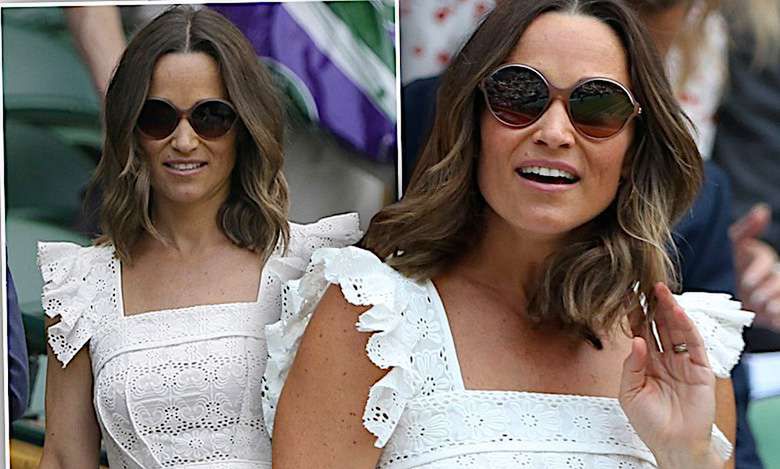 Pippa Middleton w ciąży, Wimbledon