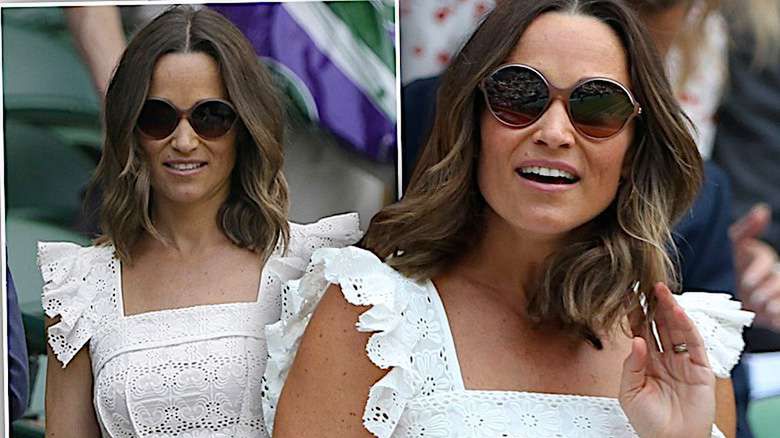Pippa Middleton w ciąży, Wimbledon
