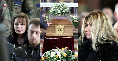 Pogrzeb Romualda Lipki. Tak pożegnali go rodzina i przyjaciele (ZDJĘCIA)