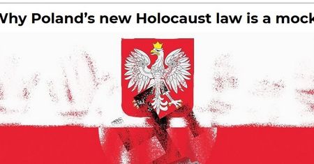 Skandaliczna okładka amerykańskiego dziennika. Polacy obwinieni o współudział w Holokauście