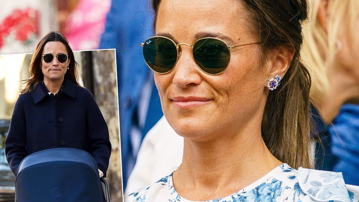 Pierwsze zdjęcia Pippy Middleton z córeczką. Urodziła tydzień temu, a już wróciła do smukłej sylwetki