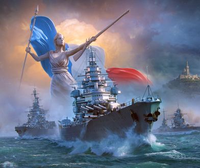 Francuskie pancerniki w World of Warships!