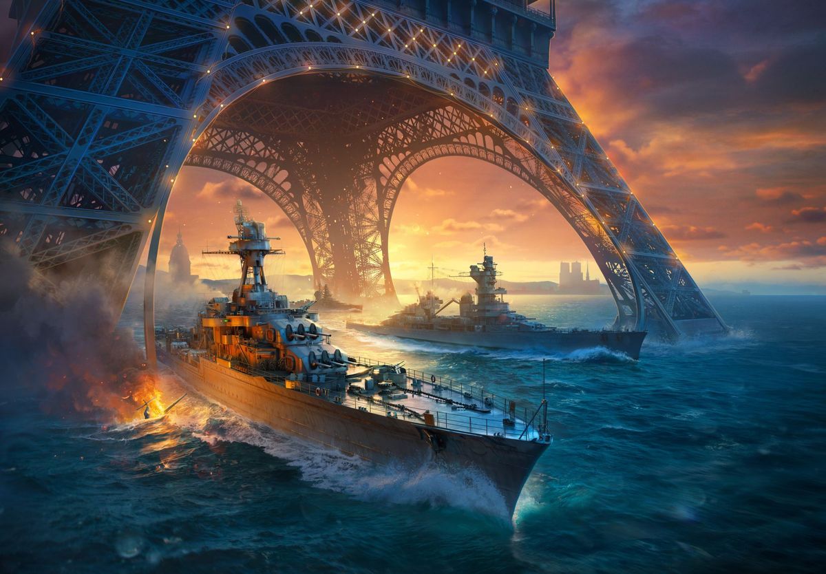 Zwiedzaliśmy francuski okręt i testowaliśmy nowości w "World of Warships" [WIDEO]