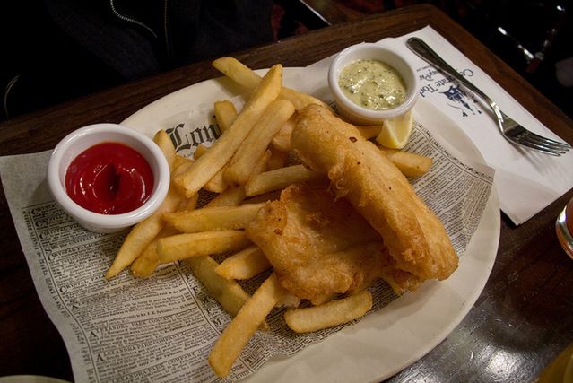Fish'n'chips - ryba z frytkami konkurencją dla królowej