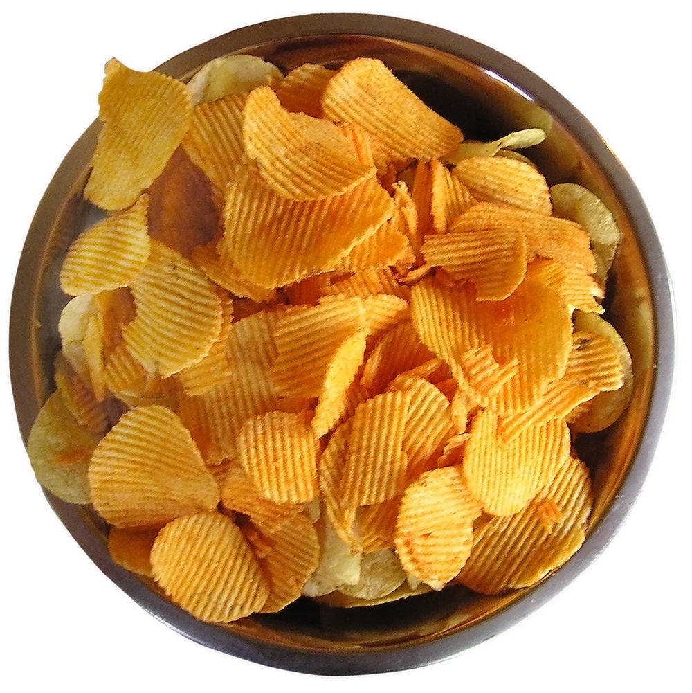 Czerwone chipsy pomagają ograniczyć ilość jedzenia