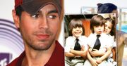 Enrique Iglesias pokazał brata, a my szalejemy razem z tabunem fanów. Uroda Julio intryguje, choć do brata w ogóle nie jest podobny