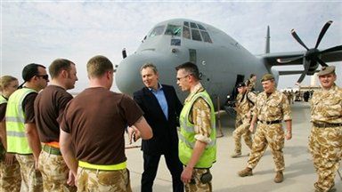 Tony Blair w Iraku