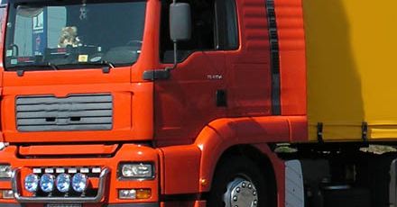 Protest transportowców z Łodzi przeciwko polskiemu fiskusowi