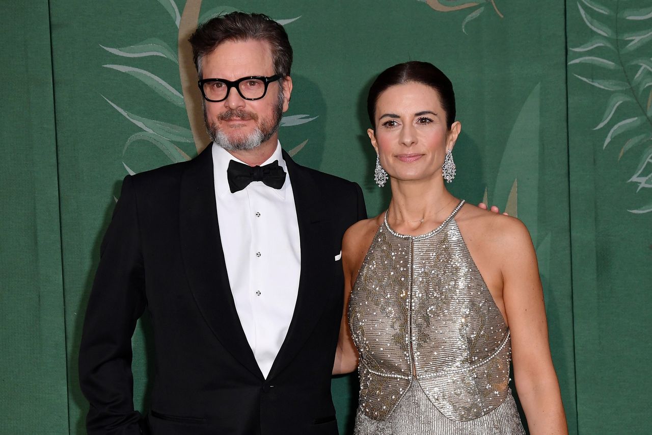 Colin Firth spędził sylwestra w towarzystwie żony. Raczej nikt się tego nie spodziewał