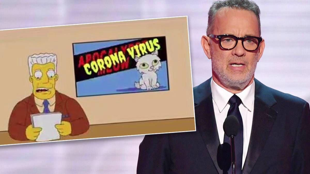 W "The Simpsons" przewidzieli, że Tom Hanks zachoruje na koronawirusa. Przypominamy odcinek sprzed 27 lat