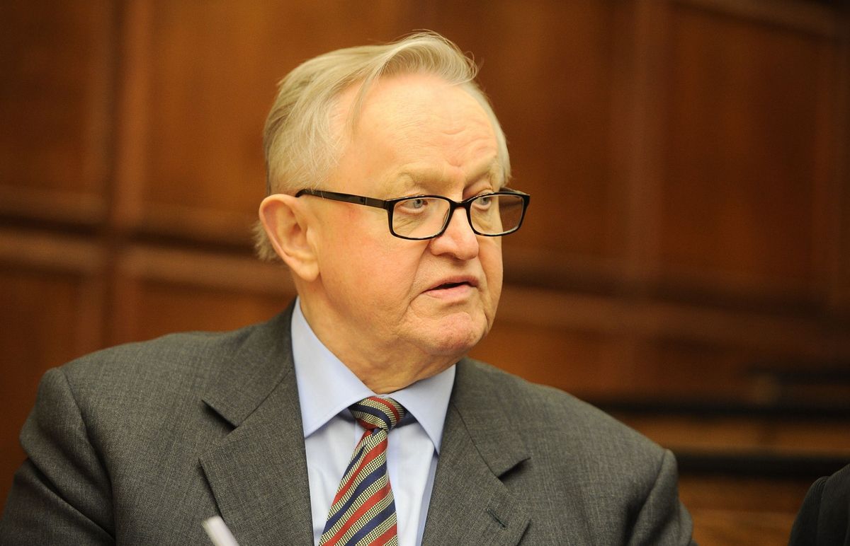 Koronawirus na świecie. Były prezydent Finlandii Martti Ahtisaari zakażony